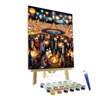 Auckland Lantern Festival Painting Number Kit