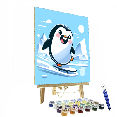 Perky Penguin Paint By Color