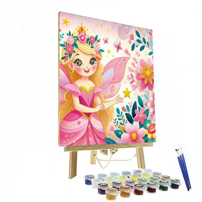 Whimsical Fairy Princess DIY Paint By Numbers