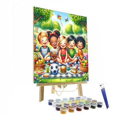 Sunny Picnic Day Paint By Numbers