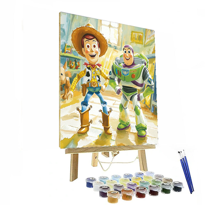 Toy Story Imagination Quest - Disney Inspired Painting By Numbers Kit