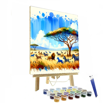 Safari Explorer Journey Paint By Numbers Kits