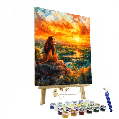 Mufasa's Wise Legacy - Disney Inspired Paint By Numbers Art