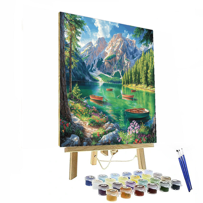 Lago Di Braies Numbered Painting Kits