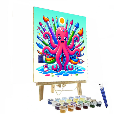 Creative Octopus Painting By Numbers Kit