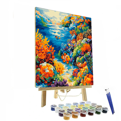 Nemo's Coral Reef Exploration - Disney Inspired Numbered Painting Kits