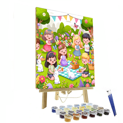 Gigantic Garden Party Paint By Numbers