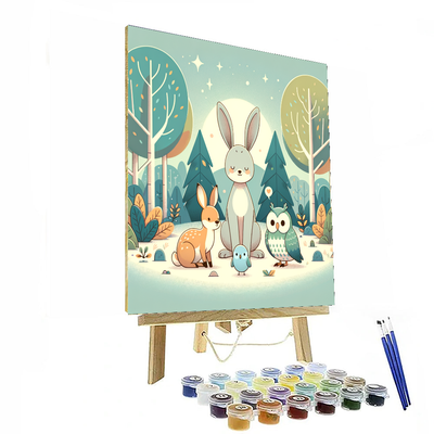 Enchanted Woodland Gathering Paint By Numbers Kits