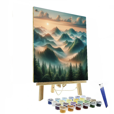 Mountain Melody Numbered Painting Kits