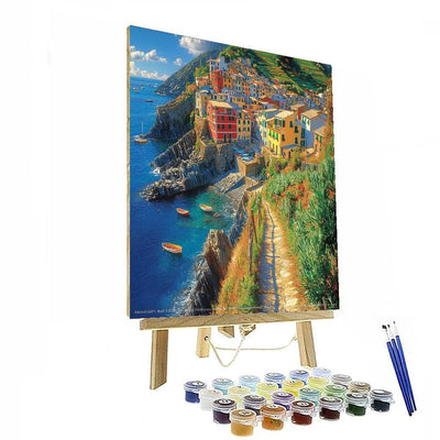 Cinque Terre - Liguria Numbered Painting Kits