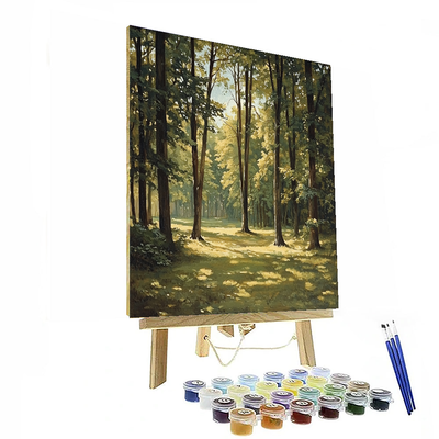 Thomas Gainsborough Inspired Forest Serenity  Paint By Numbers Kits