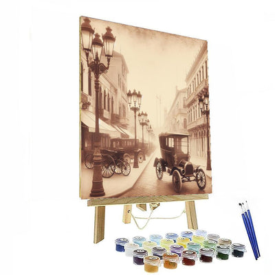 Vintage Romance Numbered Painting Kits