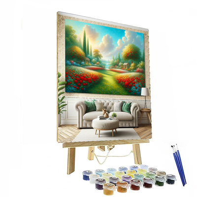 Tranquil Garden Retreat Paint By Numbers