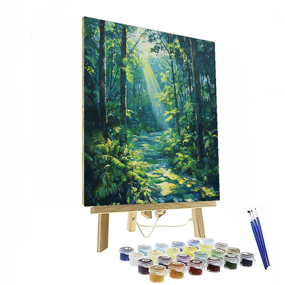 Daintree Rainforest - Australia Painting By Numbers Kit