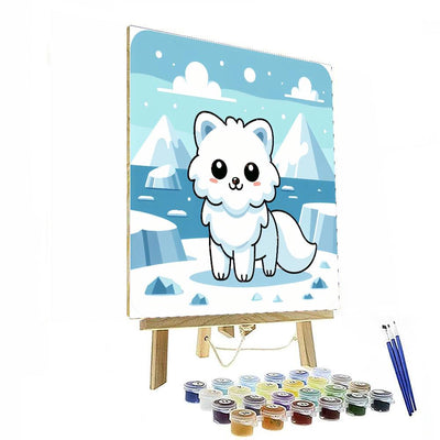 Arctic Fox Adventure Paint By Numbers