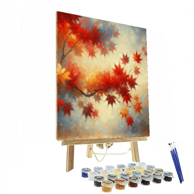 Serenade Of Autumn Leaves Paint By Color