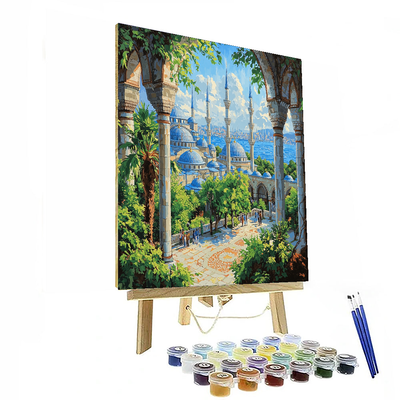 Blue Mosque Paint By Numbers Kits