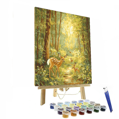 Bambi Forest Adventure - Disney Inspired Numbered Painting Kits