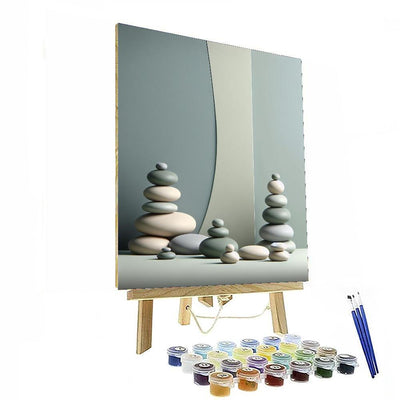 Zen Stone Meditation Painting Number Kit