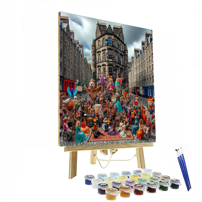 Edinburgh Festival Fringe - Edinburgh, Scotland Painting Number Kit