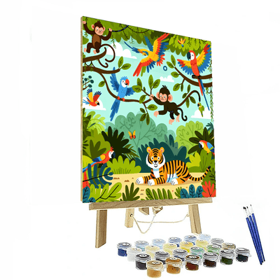 Magical Jungle Paint By Number