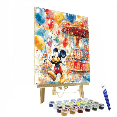 Mickey Mouse's Fun Carnival - Disney Inspired Number Painting