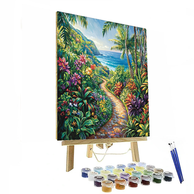 Pura Vida Gardens - Puntarenas Painting Number Kit