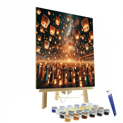 Lantern Festival - Taiwan Paint By Numbers Kits