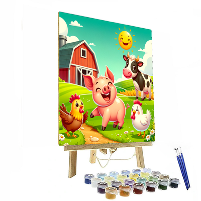 Fantastic Farmyard Fun DIY Paint By Numbers