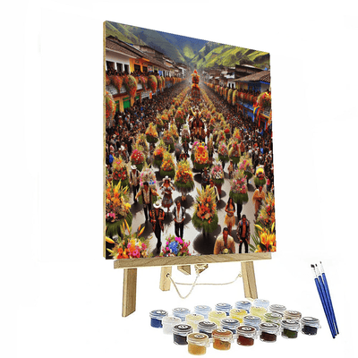 Flower Festival - Medellin Paint By Numbers Kits