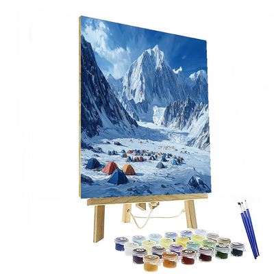 Mount Everest Base Camp Paint By Numbers Kits