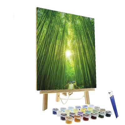 Bamboo Forest - Chengdu DIY Paint By Numbers