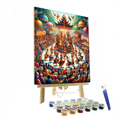 Bali Arts Festival Painting By Numbers Kit