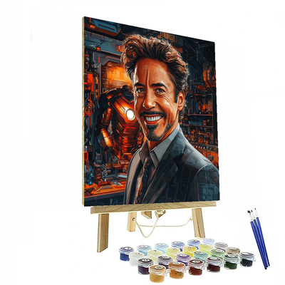 Robert Downey Jr.: The Iron Heart Behind Tony Stark Paint By Number