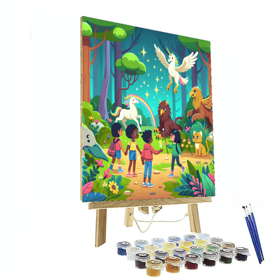 Mystical Creature Quest Painting By Numbers Kit