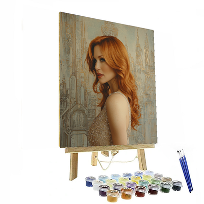 Jessica Chastain: The Redhead Of Hollywood Resilience Painting Number Kit