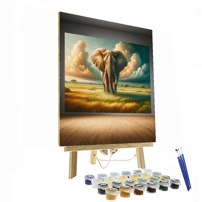 Elephant Majesty Paint By Number