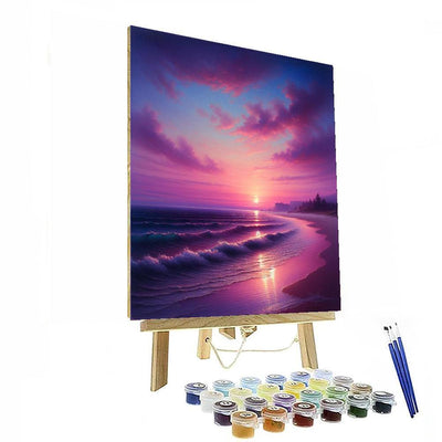 Twilight Beach Serenity Paint By Numbers