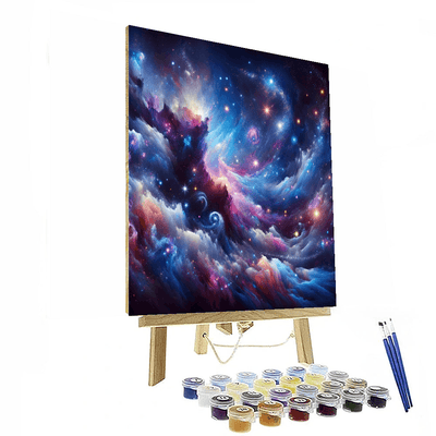 Cosmic Wonderland Painting Number Kit