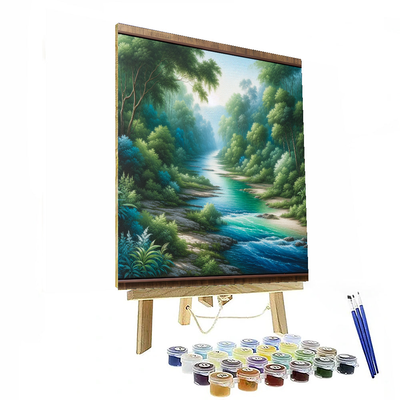 Serene Riverbanks Paint By Numbers