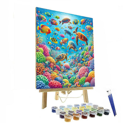 Under The Sea Wonder Paint By Number