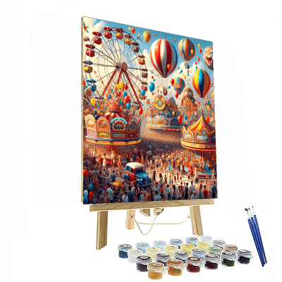 Joyful Carnival Celebration Paint By Numbers Kits