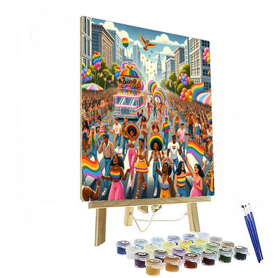 San Francisco Pride - Usa Painting Number Kit