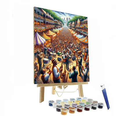 Jazz Fest - Usa Paint By Numbers Kits