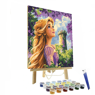 Rapunzel's Dreamy Escape - Disney Inspired Painting By Numbers Kit