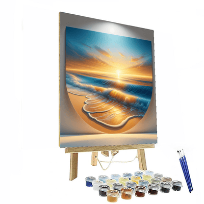 Ocean Sunrise Splendor Paint By Color