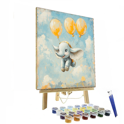 Dumbo's High Flying Adventure - Disney Inspired Paint By Number