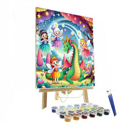 Fairytale Friends Paint By Color