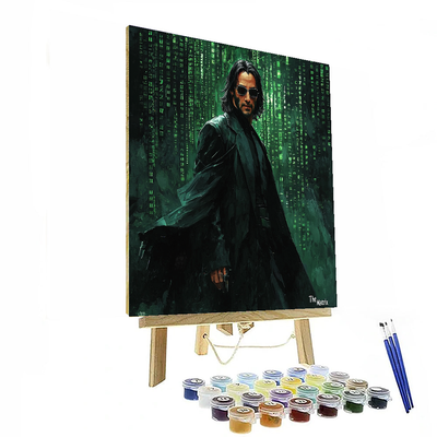 Keanu Reeves: Traversing The Path Of The Chosen One Paint By Numbers Kits