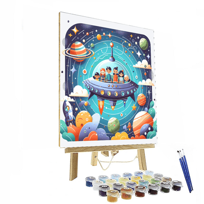 Starship Discovery Mission Painting By Numbers Kit